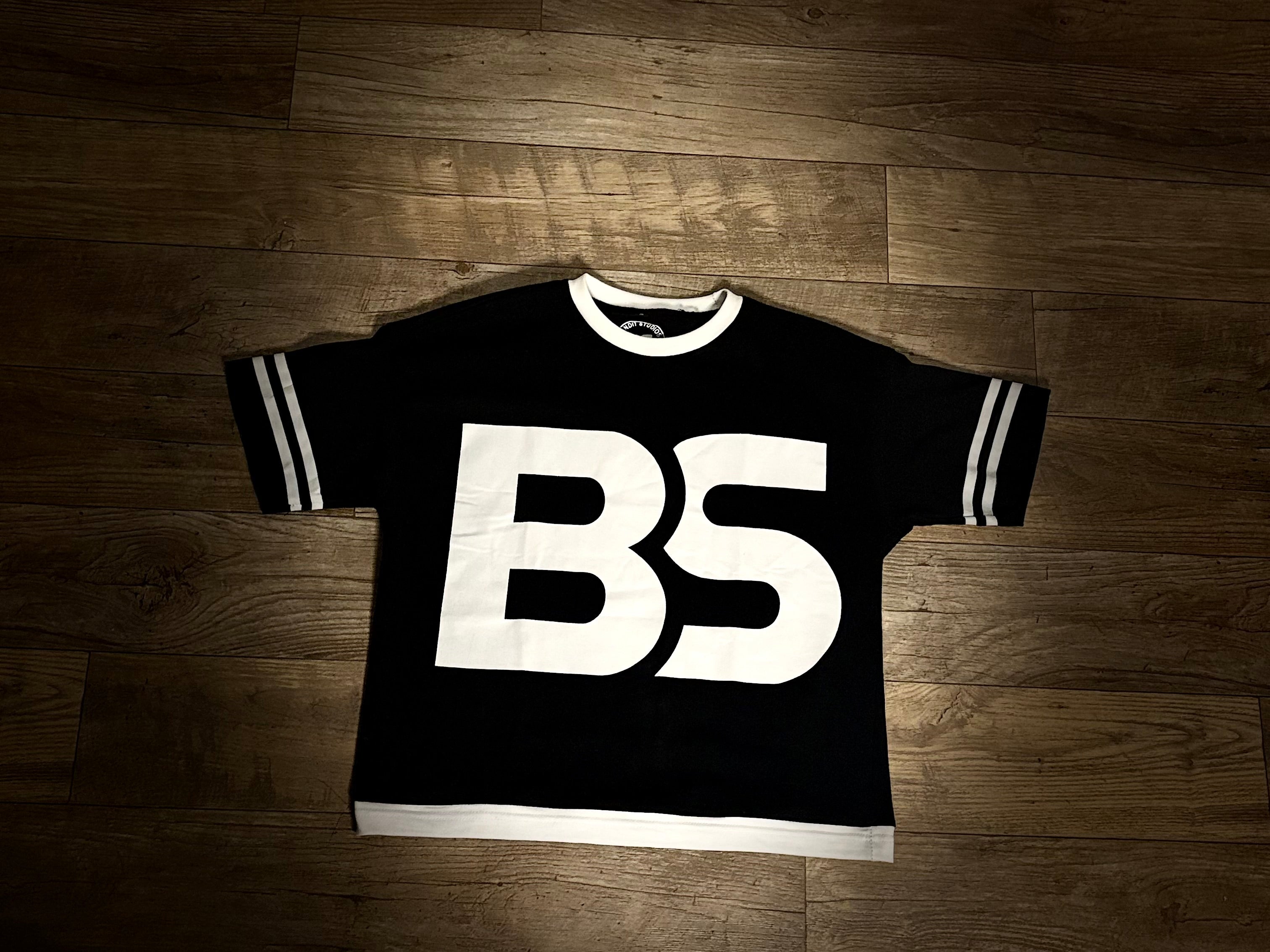 Black Jersey crop tee