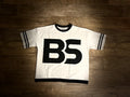 White Jersey Crop Tee